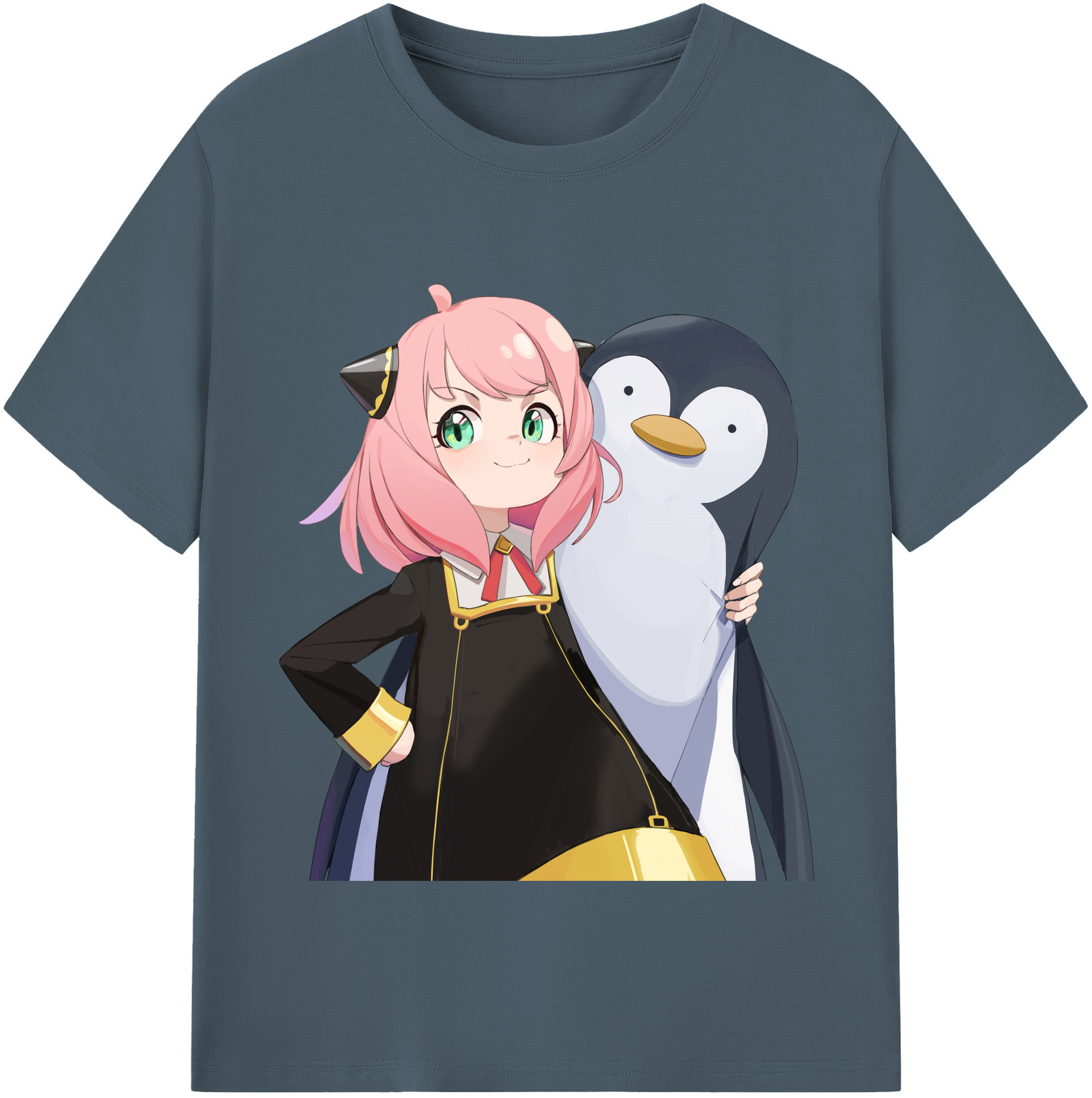 （画像用） SPY×FAMILY间谍家家酒 綿100％半袖Tシャツ（フロントプリント）